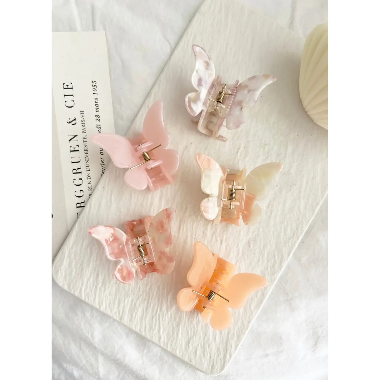 Assorted Butterfly Hair Clips