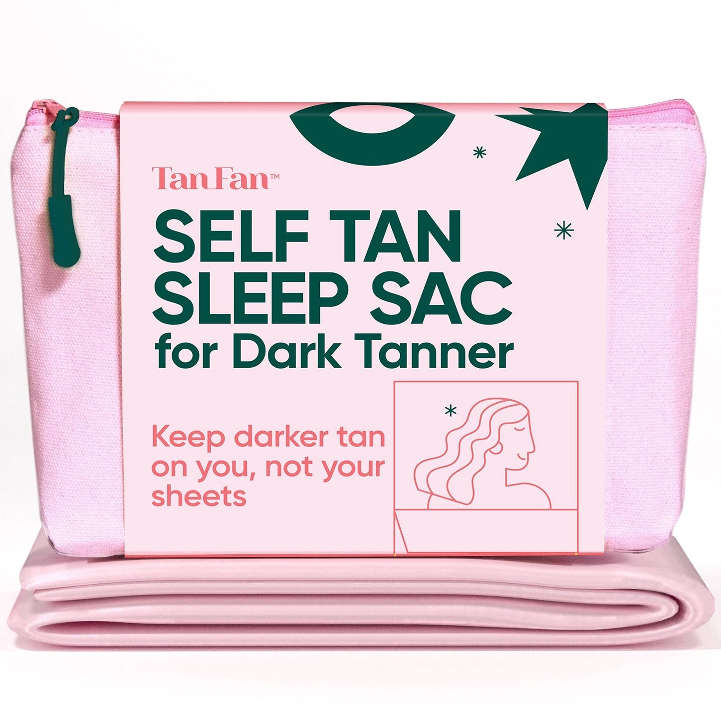 Self Tan Sleep Sac - Baby Pink