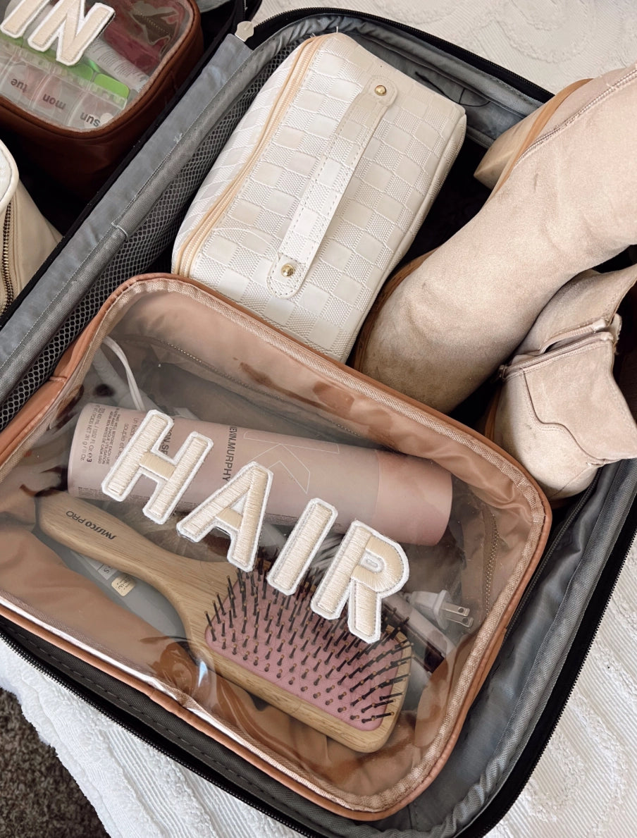 Brown XL Hair Bag