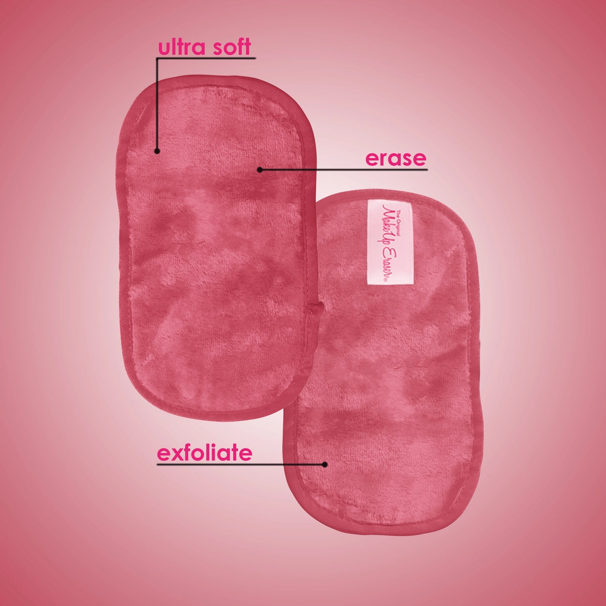 The Original Makeup Eraser - Sugar Plum 3pc Set
