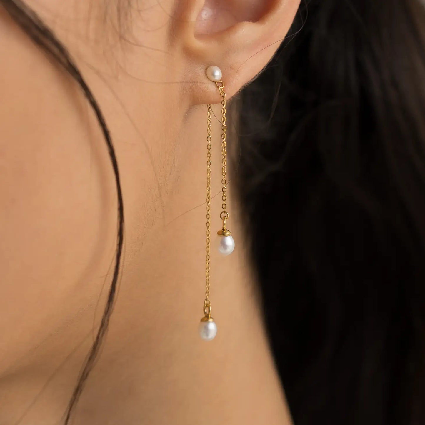 Pearl Drop Earring