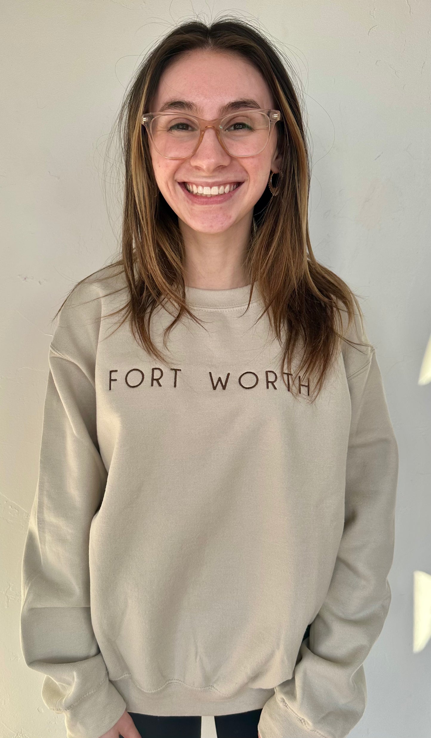 Fort Worth Embroidered Sweatshirt
