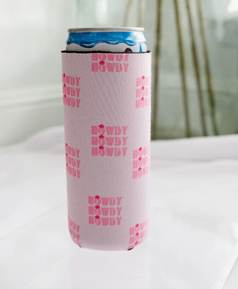 Howdy Tall Koozie 2-Pack