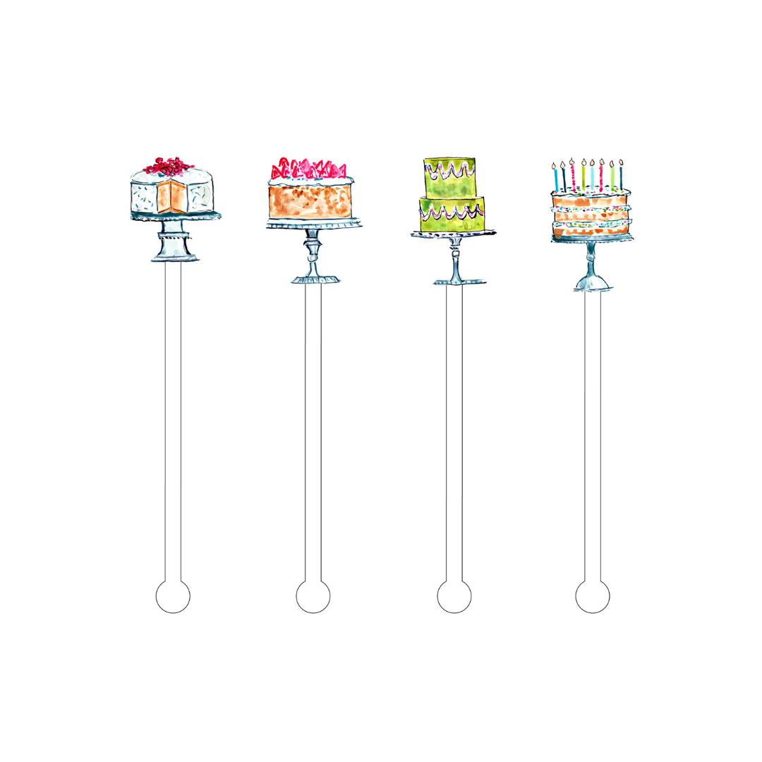 Acrylic Sticks X Eh Sweet Cakes Acrylic Stir Sticks Combo