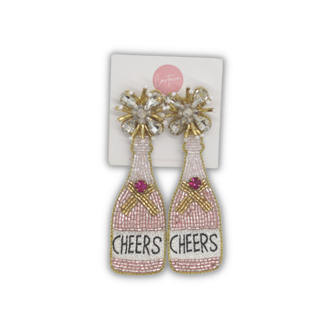 Cheers Bottles- Pink