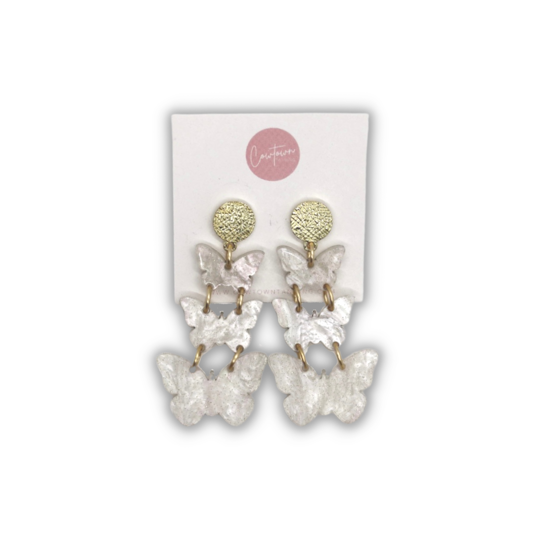 Triple Butterfly Drops Shimmer