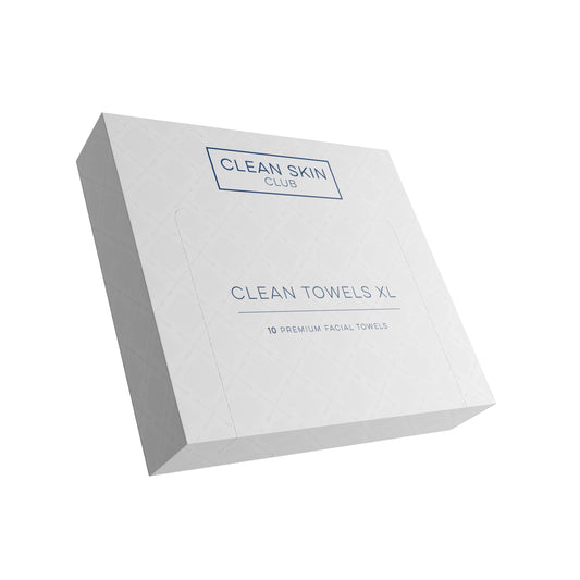 Clean Towels Xl Travel, Disposable Face Towels, 10 Count
