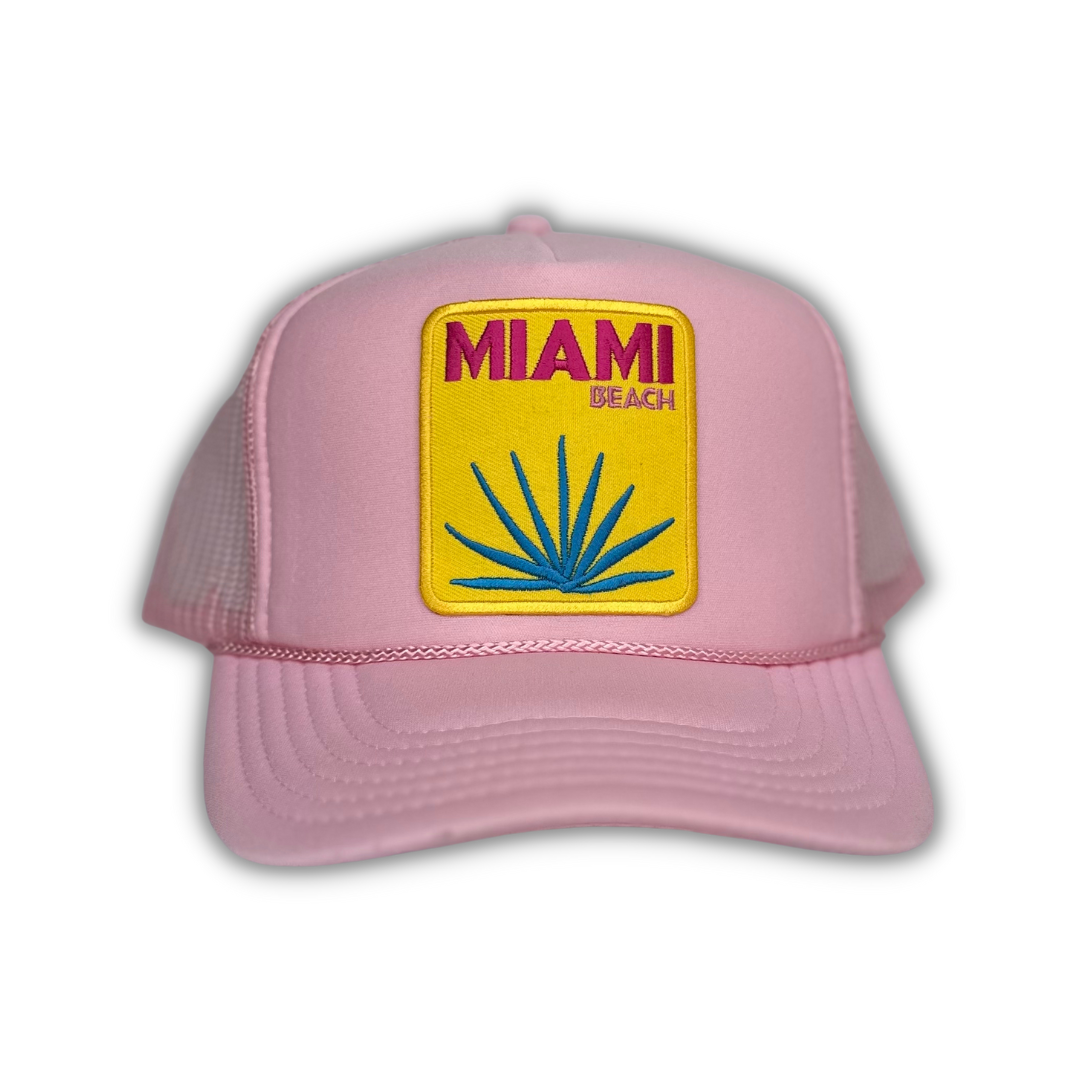 Miami Beach Trucker Hat